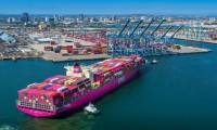 6月美国长滩港货运量增加，但是洛杉矶港减少